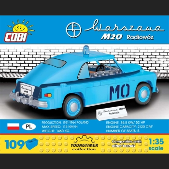 Warszawa   M20   Radiowóz   109 Kl. Youn